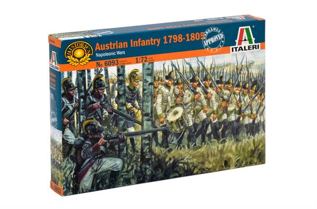 556093 1/72 Napoleonic Wars: Austrian Infantry 1800-05