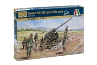 556122 1/72 WWII Italian 90/53 Gun with Servants