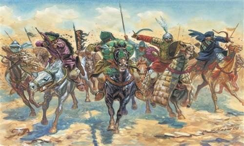 556126 1/72 Medieval Era Arab Warriors