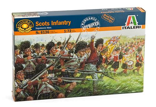 556136 1/72 Napoleonic Wars: Scots Infantry