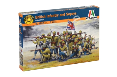 556187 1/72 British Infantry and Sepoys (Colonial Wars)