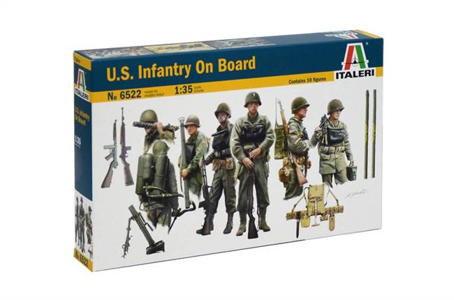 556522 1/35 U.S. Infantry On Board