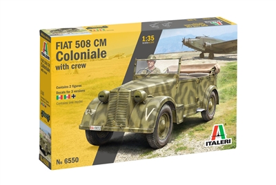 556550 1:35 Fiat 508 CM Coloniale with Crew