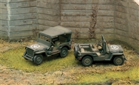 557506 1/72 Willys Jeep 1/4 Ton 4x4 (2 FAST ASSEMBLY MODELS)