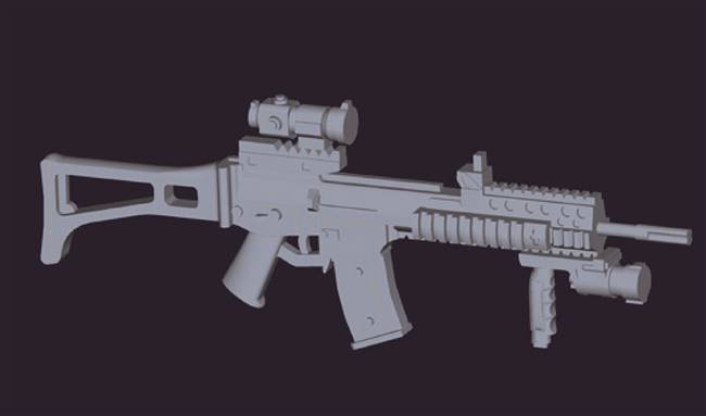 700517 1/35 German Firearms Selection-G36K A2 (KSK)