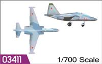 703411 1/700 Aircraft- SU-25UTG  - 18pcs/box