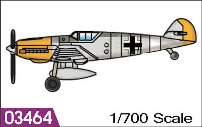 703464 1:700 Bf109T