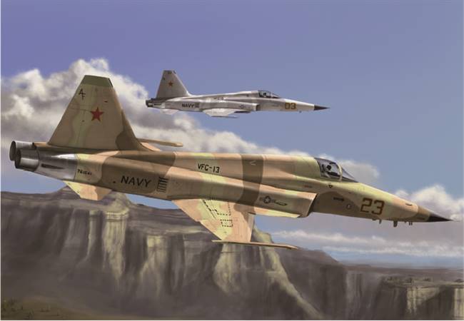 80207 1/72 F-5E Tiger II Fighter - Re-Edition