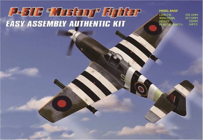 80243 1/72 P-51C Mustang Fighter