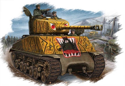 84804 1/48 M4A3E8 TANK