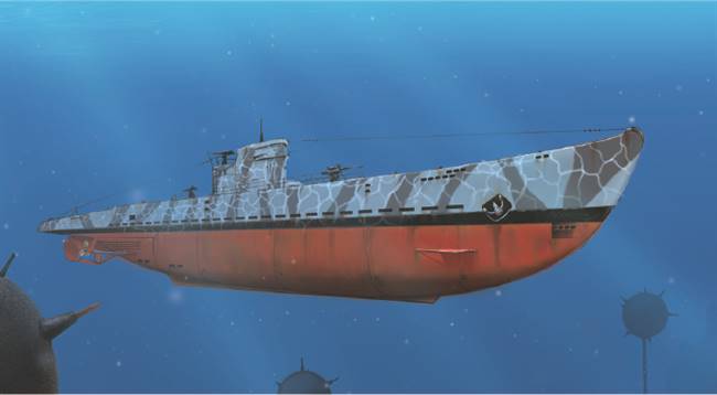 87006 1/700 DKM U-boat Type IX B
