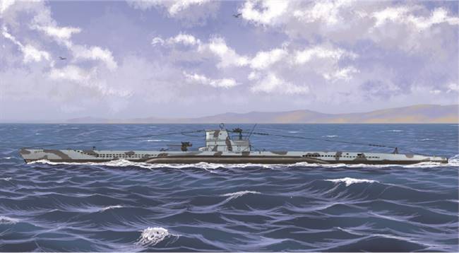 87008 1/700 DKM U-boat Type VII B