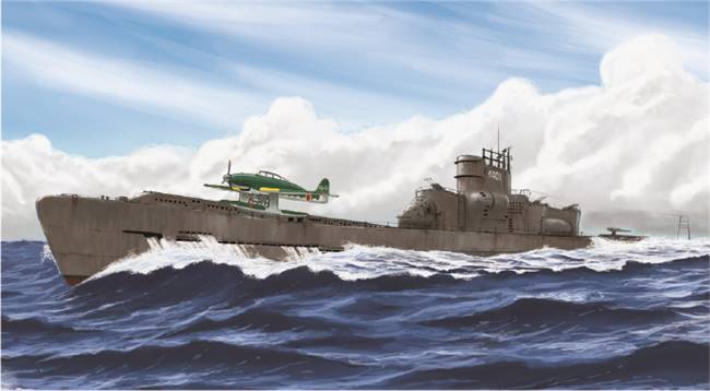 87017 1/700 Japanese I-400 class Submarine