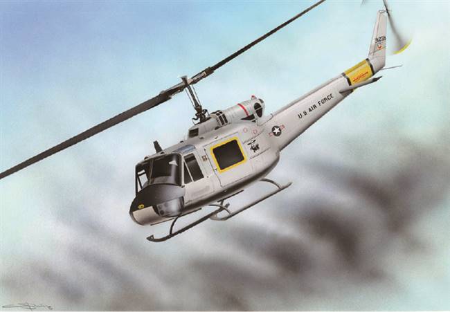 87230 1/72 UH-1F Huey