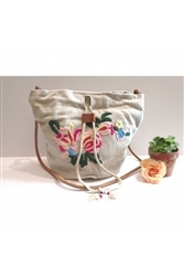 Embroidered Paradise Bag