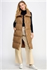 Longline Puffer Vest