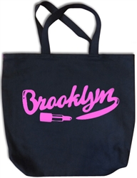 Brooklyn Beauty Fuchsia Tote Bag