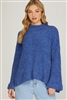 Long Cuff Chenille Sweater