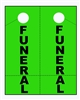 FUNERAL Procession Tags