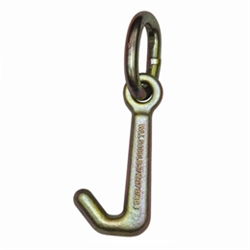 GRADE 70 Plated & Forged Frame Mini J Hook on Link