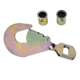 Twisted Snap Hook and Spacers for Ratchets