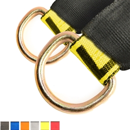 Two Lasso Straps with Protective Sleeves