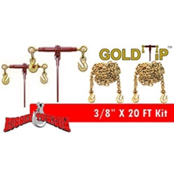 3/8" x 20FT Gold-Tip Binders & Binder Chains Kit