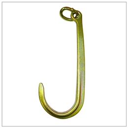 GRADE 70 15" Forged J Hook on Link