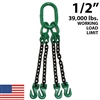 1/2" Grade 100 QOG Chain Sling - USA