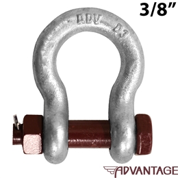 Imported Safety Anchor Shackle 3/8"