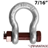 Imported Safety Anchor Shackle 7/16"