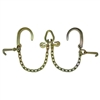 GRADE 70 V Chain with 8" J Hooks, Mini J Hooks, Grab Hooks, and Pear Link