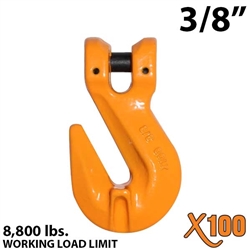 3/8" X100 Grade 100 Clevis Grab Hook