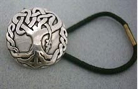 Celtic Oak Tree Hair Tie - sterling silver - Zephyrus