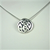 Small Interlace Circle Necklace