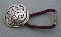 Small Celtic Interlace Circle Hair Tie
