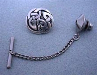 Celtic Interlace Circle Tie Tac