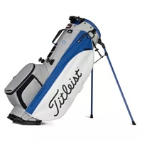 Titleist Players 4 Plus Stand Bag - Grey/White/Royal