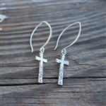 Hope Cross Earrings