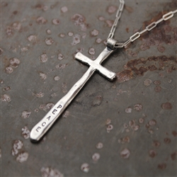 PEACE CROSS NECKLACE