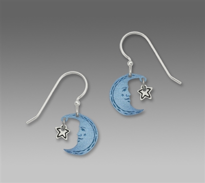 Sienna Sky Earrings - Blue Moon Kissing a Star