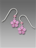 Sienna Sky Earrings-Pink Flower