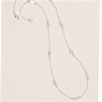 Holly Yashi Necklace- La Belle - Silver