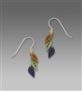 Sienna Sky Earrings-3 Leaf Dangle