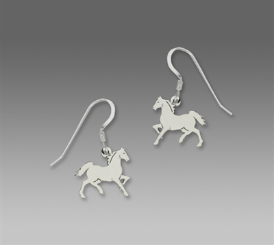 Sienna Sky Earrings-Silvery Horse