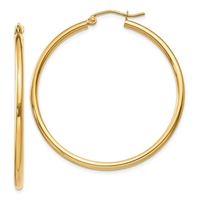 10k Gold Hoop Earrings