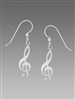 Sienna Sky Earrings-Treble Clef