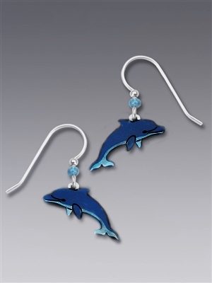 Sienna Sky Earrings-Blue Dolphin