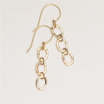 Holly Yashi Earrings- Avery Trio- Gold