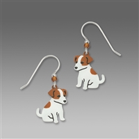 Sienna Sky Earrings - Jack Russell Terrier